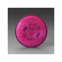 3M 2096 3M P100 Filter With Nuisance Level Acid Gas Relief For 5000 , 6000 And 7000 Series Air Purifying Respirator
